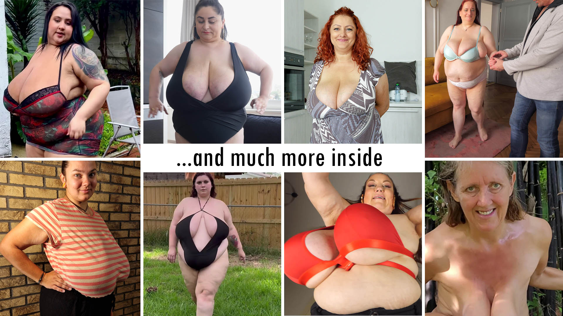 OMG Big Boobs Macromastia Heaven
