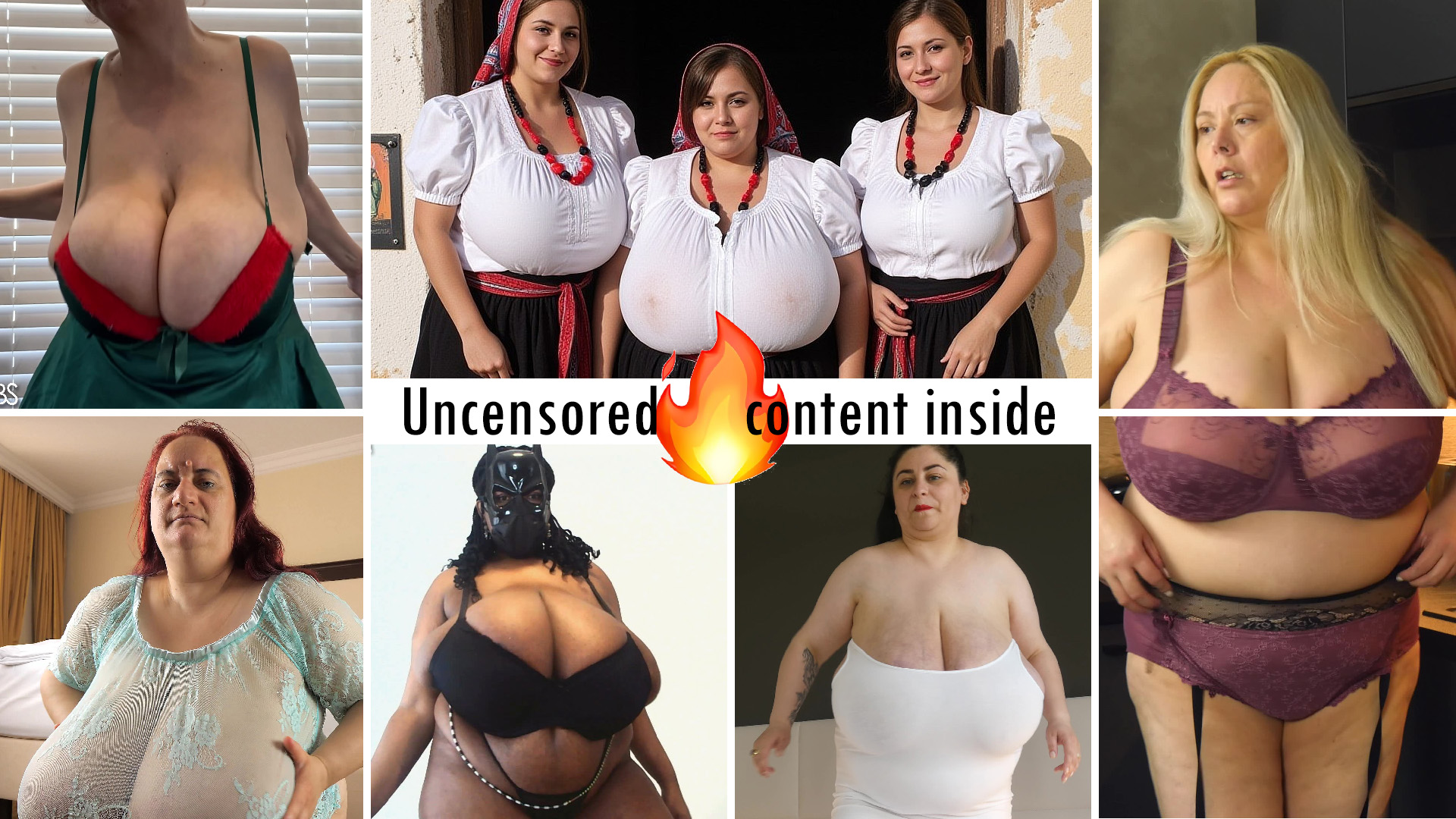 OMG Big Boobs Macromastia Heaven
